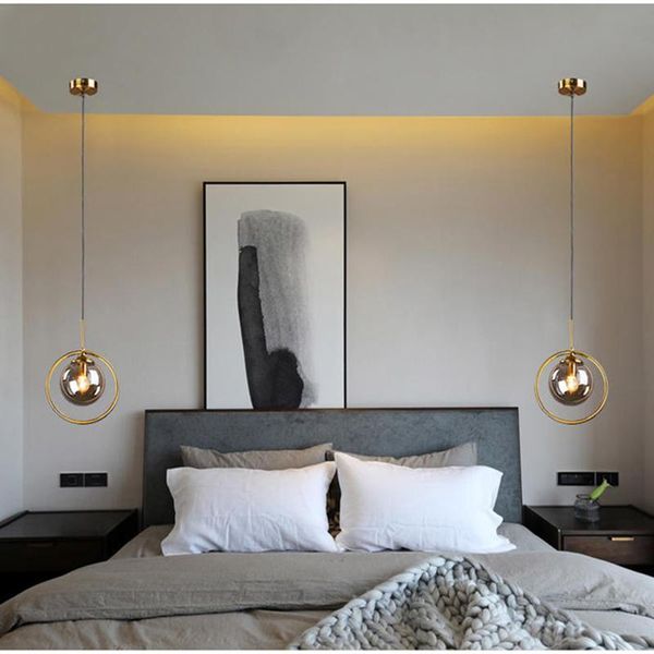 

pendant lamps nordic glass led lights home hanging lighting dining room light indoor decorative hanglamp