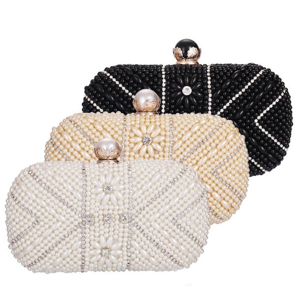 

evening bag 2021 pearl women's dinner handbag banquet 12