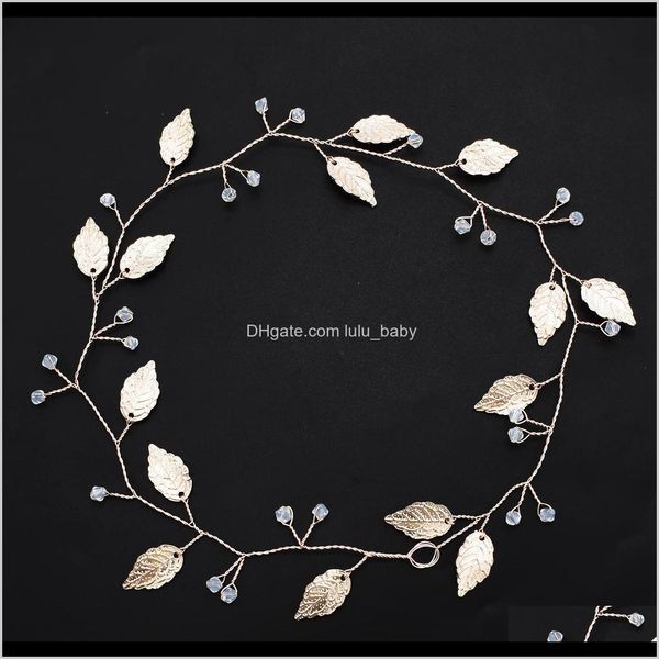 

head jewelry gold metal leaf greek band vine bridal wedding accessories for women headpiece ch2m0 headbands gvxpn, Silver