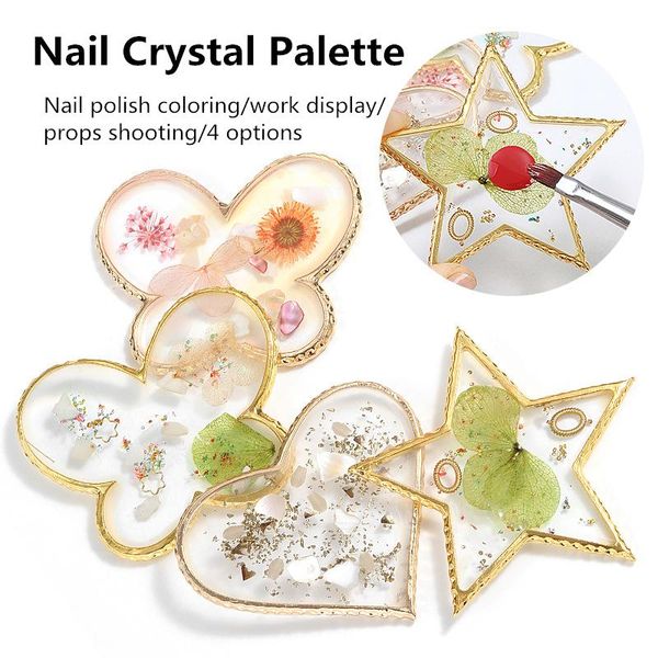

nail art kits 4 styles tools crystal agate palette phnom penh resin paint piece display board