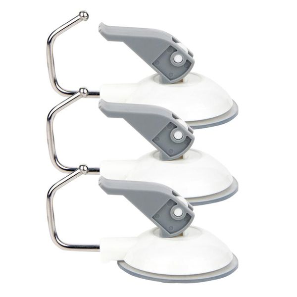 

hooks & rails vacuum suction cup heavy duty hanger for kitchen bathroom living room