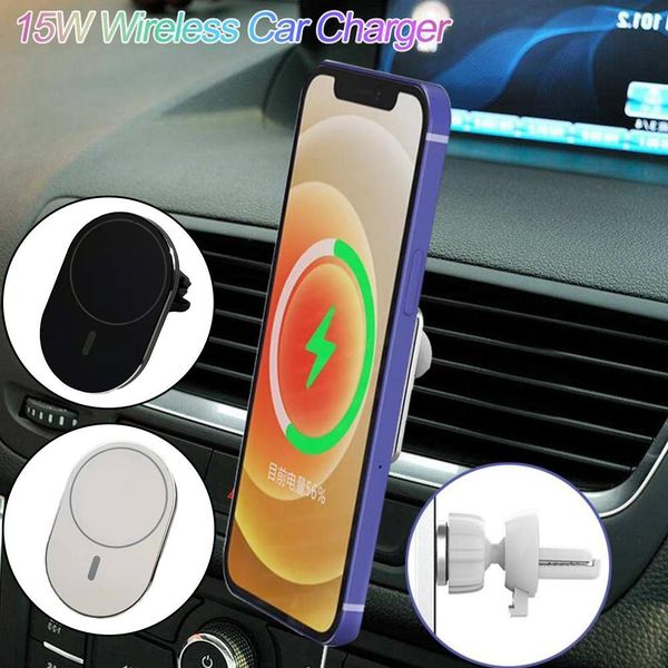 

cell phone chargers car mobile phones bracket simple fashion magnetic wireless intelligent fast charging induction aircraft brackets
