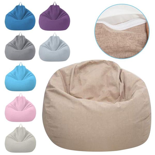 

90x110cm /70x80cm [unfilled] soft cover cotton and linen lazy sofa for chair cushion/decorative pillow