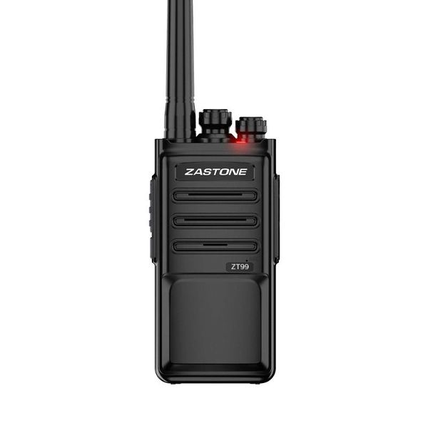 

walkie talkie zastone zt99 portable uhf handheld long range ham radio communicator