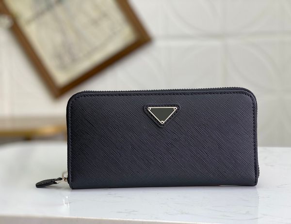 

2021 designer fashion classic wallet cross pattern italy for gift men women change hardware fitting black 1ml506, Red;black