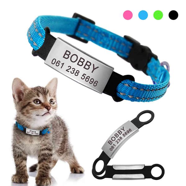 

other home & garden quick release cat collar safety custom puppy kitten id collars reflective breakaway with bell for small cats a