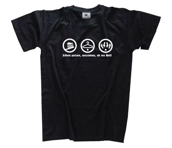 

teeth cleaning-pants-off to bed ii flirting disco party t-shirt s-xxxl, White;black