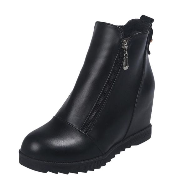 

boots 2021 white ankle for women shoes woman high heel black wedge lady platform luxury designers