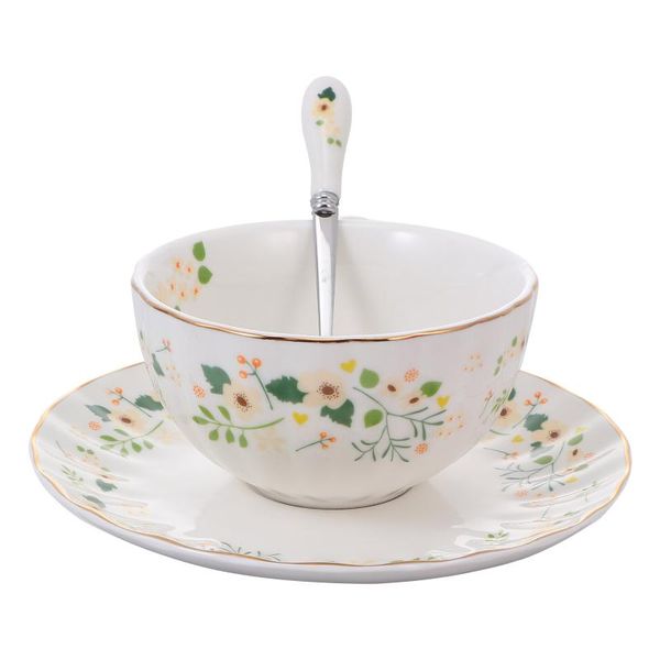 

mugs 1 set ceramic coffee mug unique tea cup with spoon and dish