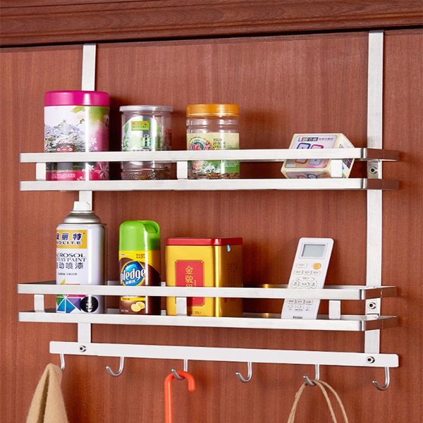 

hooks & rails stainless steel bathroom towel stand rack kitchen cupboard hanger cabinet door chest hanging sundries storage shelf for home