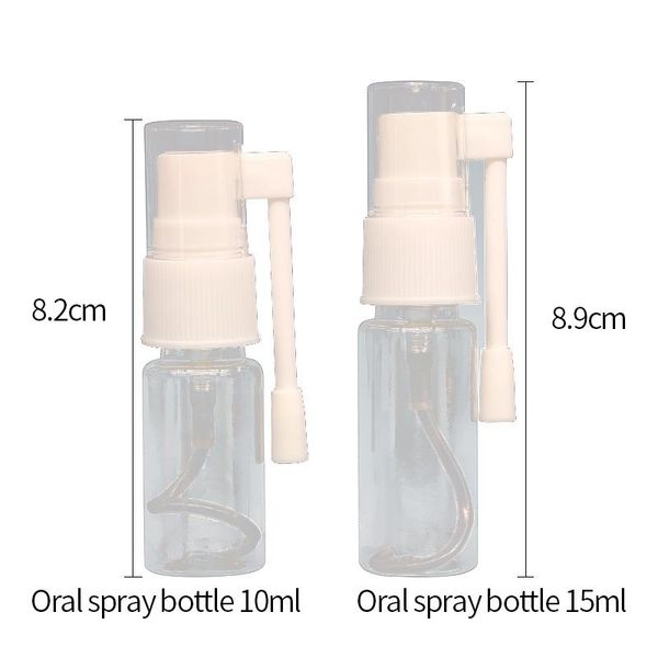 

Spray Bottles 10ml/15ml Empty Plastic Bottle Oral Water Liquid Mist Atomizer Cosmetic Container Storage & Jars