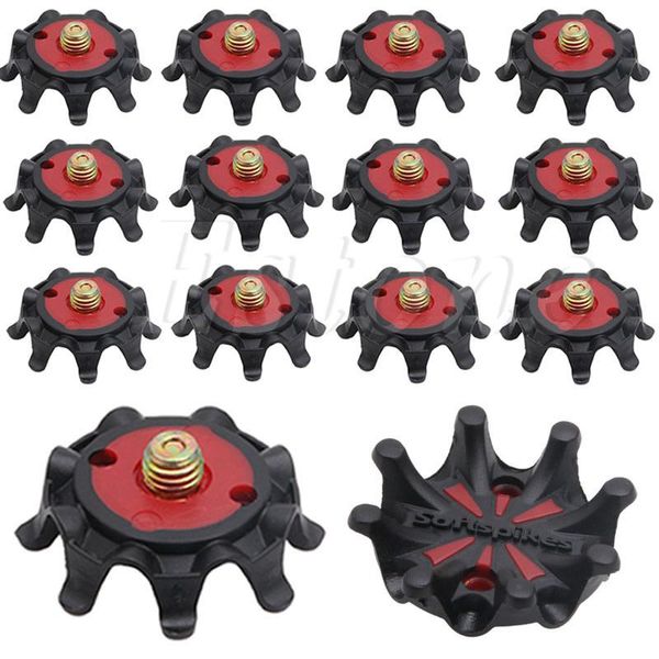 

golf training aids 14pcs shoe spikes pins 1/4 turn fast twist replacement set