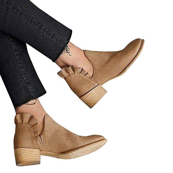 Mulheres inverno botas pu deslizamento em plataforma de bota causal sapatos de borracha dos trepadeiras feminina mais 43