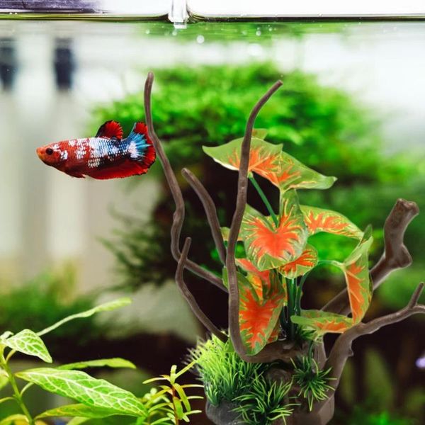 

decorations fish tank decoration mini ornaments simulation habitat safe landscaping aquarium