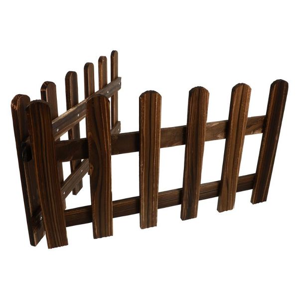 

fencing, trellis & gates 2pcs garden wood fences yard outdoor xmas tree