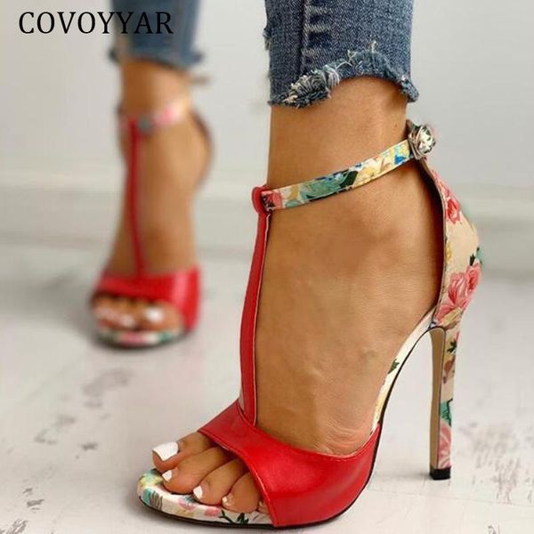 

sandals covoyyar 2021 women fashion summer high heels ladies pumps stiletto super heel shoes woman big sizes wss2006, Black