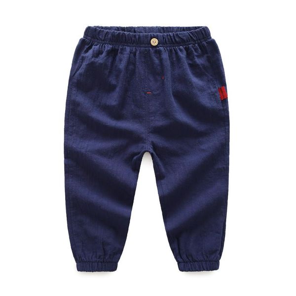 

trousers 2021 summer kids anti-mosquito pants cotton thin cool refreshing leisure baby toddler harem children clothes clothing, Blue