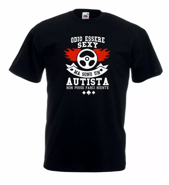 

t-shirt shirt j1515 i hate being so driver gift, White;black