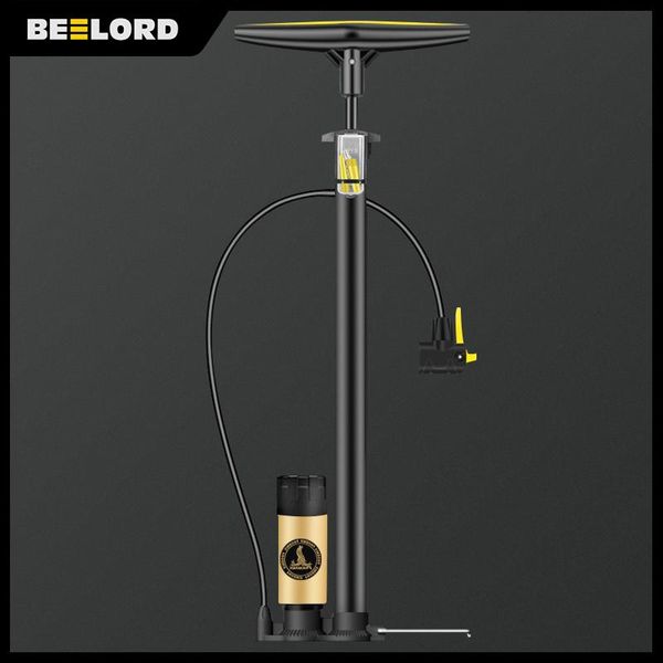 

bike pumps beelord bicycle pump portable 150psi cycling air inflator high pressure mtb mountain multi-functional with gauge