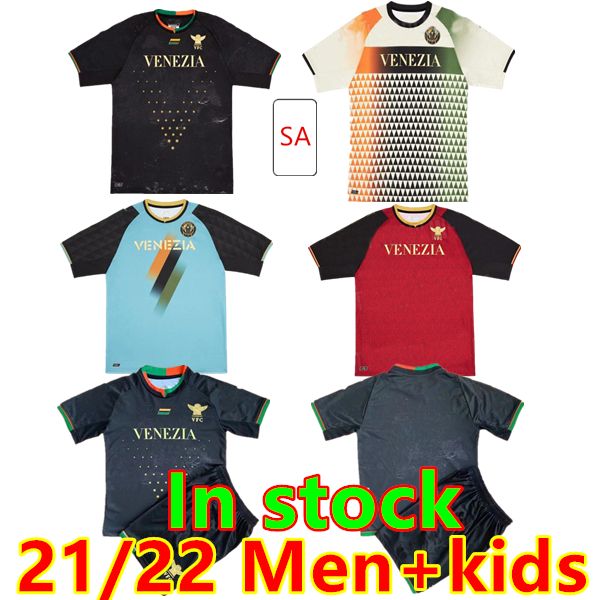 

21 22 venezia fc soccer jerseys home away aramu forte fiordilino peretz heymans tessmann crnigoi 2021 2022 mariano johnsen mazzocchi footbal, Black;yellow