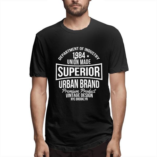 

men's t-shirts superior urband brand summer men t-shirt short sleeve printed streetwear cotton o-neck, White;black
