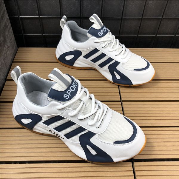 

new men's mesh daddy shoes with coconut bottom in summer, Black