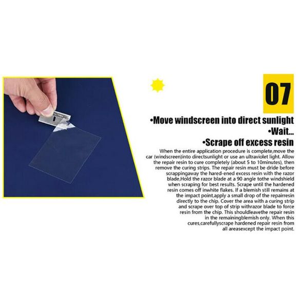 

car cleaning tools auto windshield repair collisions crack restore window glass high quality