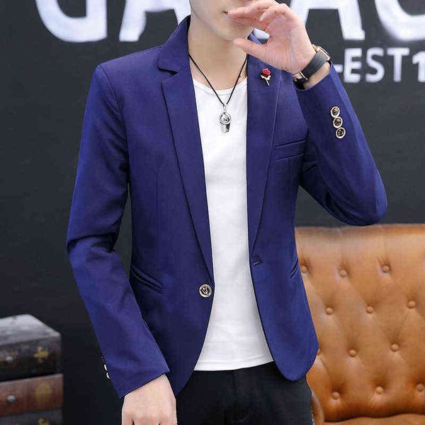 

luxury men's suits blazers 2021 small korean thin suit et slim fit handsome men's single wtern trend, White;black