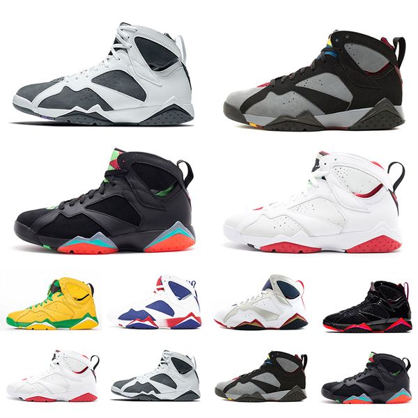 

jumpman 7 7s mens basketball shoes sneakers barcelona nights bordeaux flint hare oregon ducks patent leather ray allen men outdoor trainers