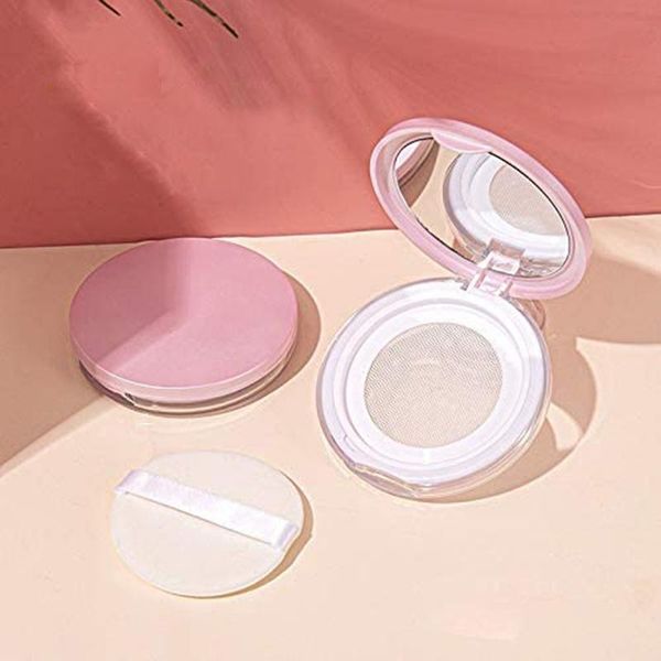 

storage bottles & jars 1pcs 5g empty air cushion puff box portable cosmetic makeup case container with powder sponge mirror for bb cream fou