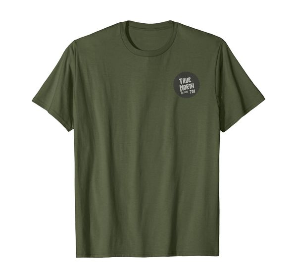 

True North | True North 701 Badge North Dakota T-Shirt, Mainly pictures
