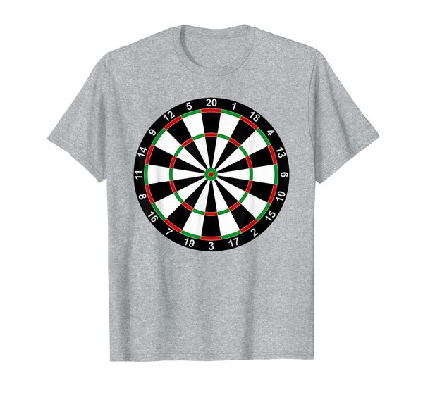 

dartboard darts player bullseye ace lovers dart fun gift t-shirt, White;black