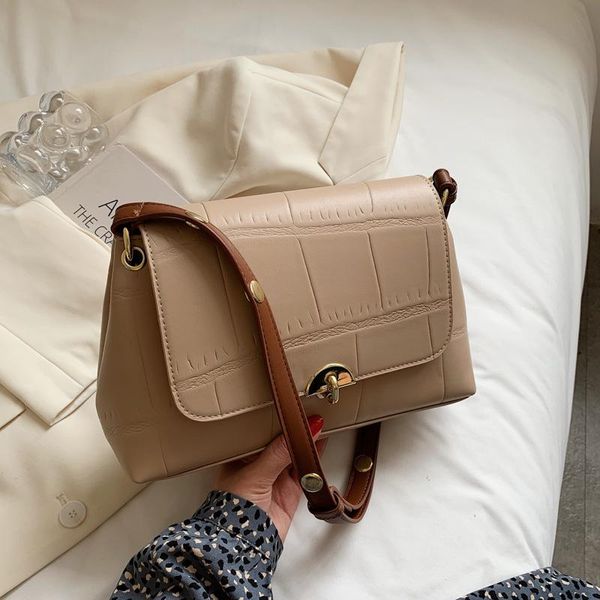 

evening bags texture female bag 2021 fashion shoulder messenger western style square handbag underarm
