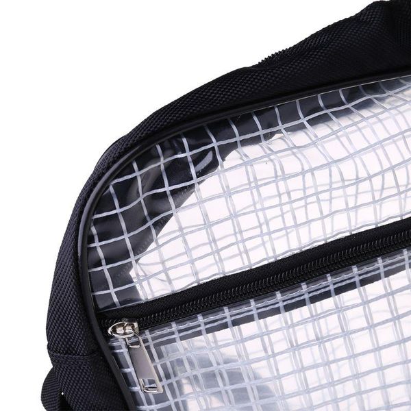 

cross body anti-static cleanroom clear tool bag full cover pvc for engineer shoulder crossbody g5ae