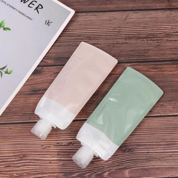 

storage bottles & jars 4pcs emulsion dispenser bottle travel bags portable pouches empty lotion liquid containers for tra