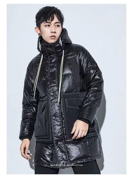 

men's wool & blends rk528 fashion coats jackets 2021 runway luxury european design party style clothing, Black