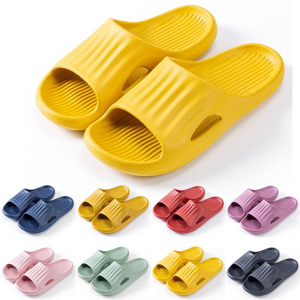 

women non-brand trainersfashion mens slippers shoes red yellow green pink purple blue men slipper bathroom wading shoe, Black