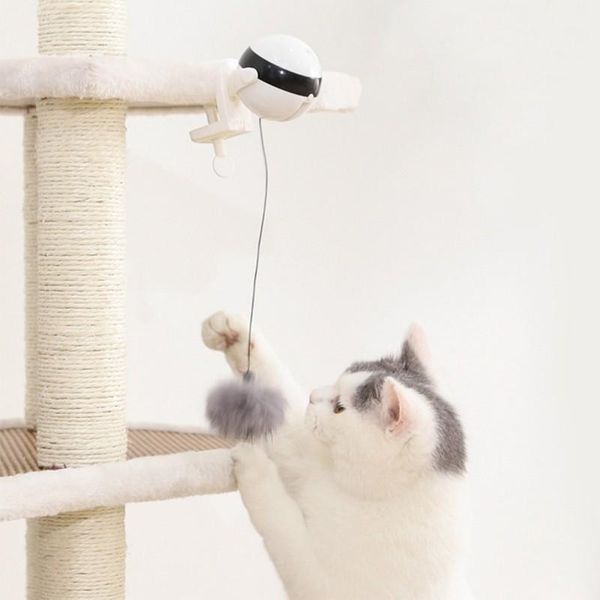 

cat toys electric flutter rotating interactive puzzle pet toy