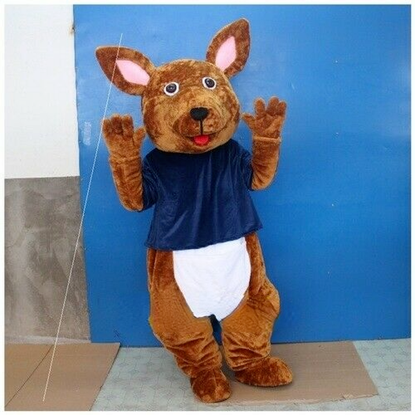 

mascot costumes kangaroo mascot costume set party game costume advertising halloween christmas costume, Red;yellow