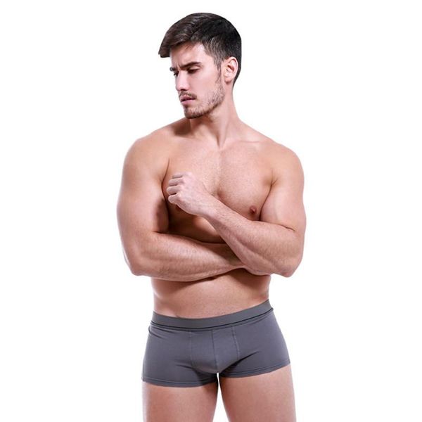 

underpants 3pcs lot combed cotton boxer men plus size soft intimates sleep boxershorts mutande uomo, Black;white
