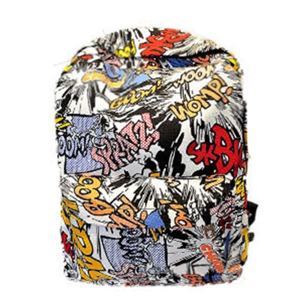 

women cartoon street graffiti backpack students school bag girl c90e bags