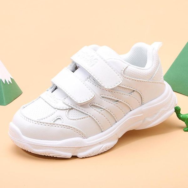 

sneakers children's white 2021 autumn/winter hundred small shoes students light solid-colored casual, Black;red