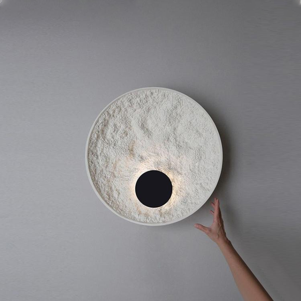 

wall lamp moon modern led lights decor mural lighting decoration salon background light luxury bedroom lamps for home
