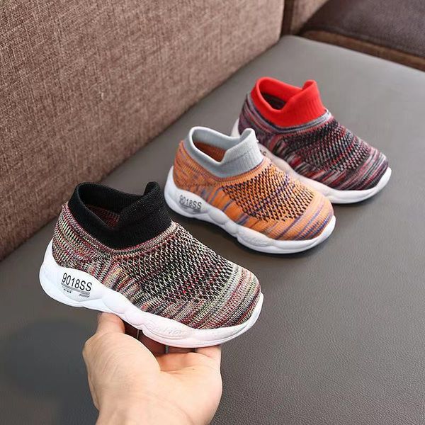 

athletic & outdoor 1-6 years old baby fashion shoes boys colorful sports soft breathable children's casual, Black