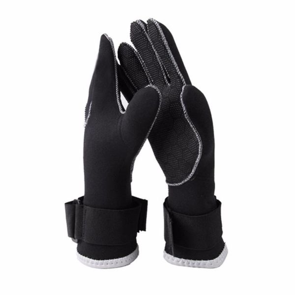

fins & gloves 1 pairx 3mm neoprene swimming and diving high elastic nycon-jersey anti slip es1531