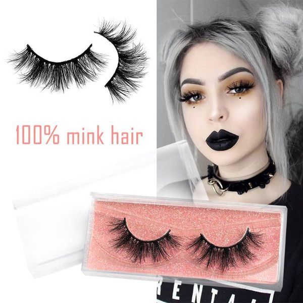 

15-20mm natural 3d false eyelashes fake lashes makeup kit mink extension eyelashes1
