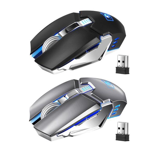 

mice 3500dpi rgb bluetooth-compatible wireless mouse for computer gamer pc lapdesk6 buttons silent gaming office