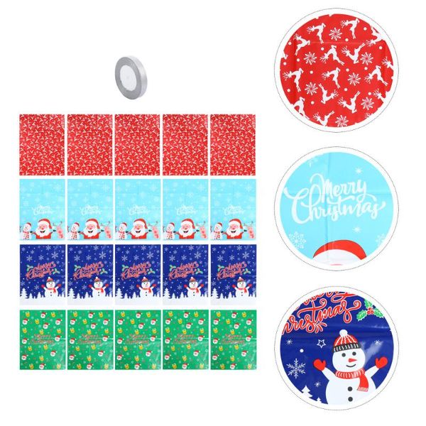 

gift wrap 21pcs christmas candy bag packaging party favor festival