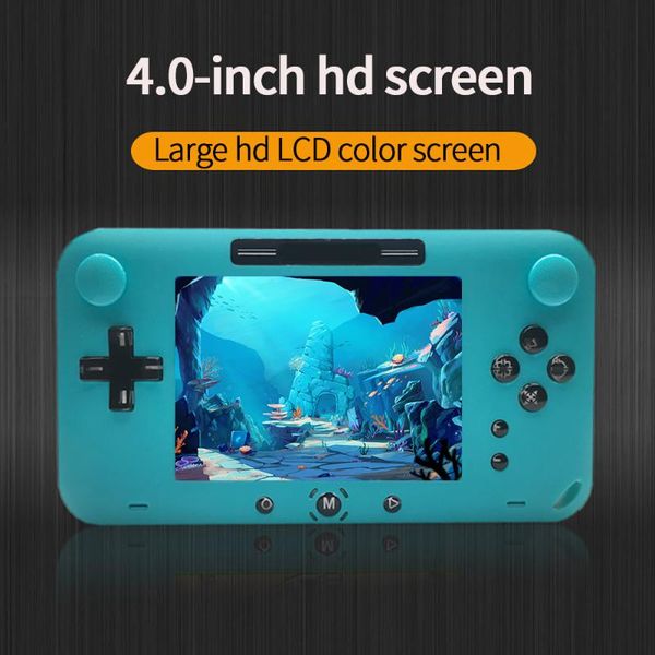 

4.0 inch handheld video games console built-in 208 retro classic game portable pocket 8 bit gaming player gamepads for kids gift players