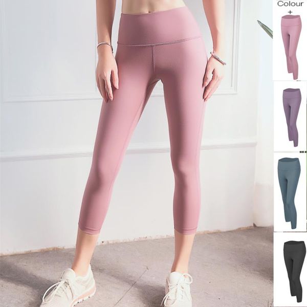 

yoga outfits pants women high waist tight sport running training fitness gym leggings double-sided jin buttocks, White;red